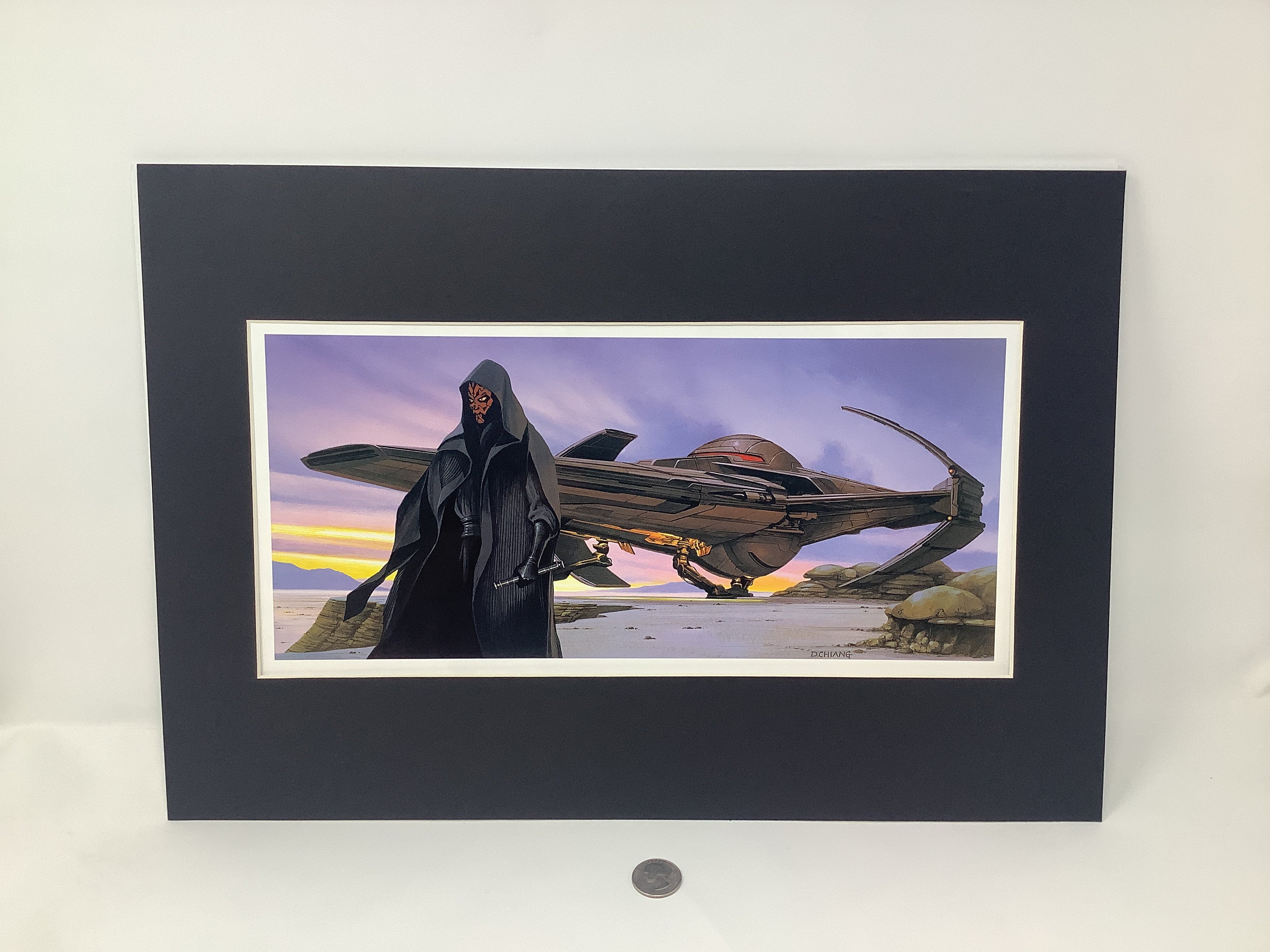 額装・額付 ◆ STAR WARS ◆ コンセプトアート #09 額装・額付 ◇ STAR WARS ◇ コンセプトアート #09